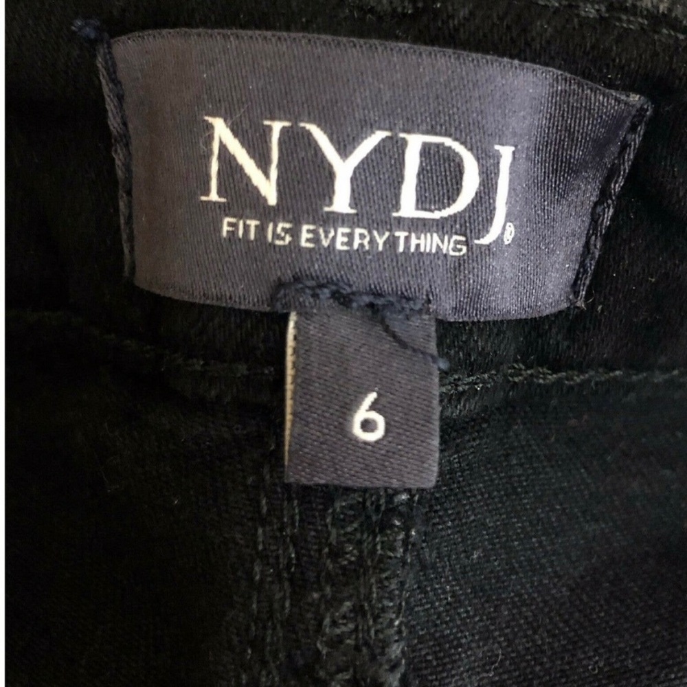 NYDJ size 6 jeans black Barbara Bootcut - gently worn once or twice